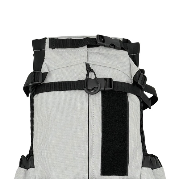 K9 Sport Sack Air 2 Dog Backpack Carrier Small Light Grey Pet Hiking Travel - Picture 2 of 9